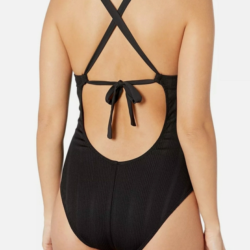 ATHENA LASER CUT OUT STRAPPY SWIM SUIT slimming BATHING SUIT ๐ - Picture 5 of 5